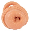 Nature Skin 2w1: Realistyczna Nakładka i Masturbator 18,5 cm