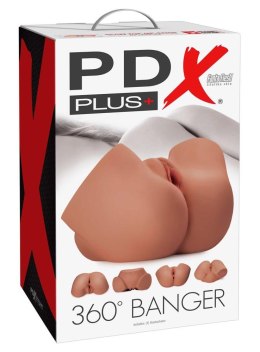 PDX Plus 360° Banger Tan – Realistyczny Masturbator Torsu