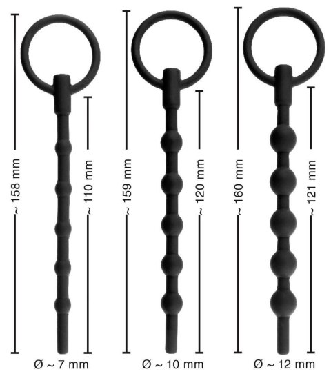 Zestaw Treningowy Penis Plug (3 sztuki)