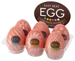 Tenga Egg HB II – Zestaw 6 Jajek Masturbacyjnych