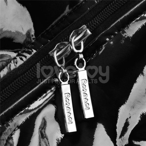 Eleganckie szorty strap-on (obwód pasa 71-79 cm) czarne