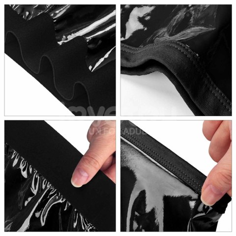 Eleganckie szorty strap-on (obwód pasa 71-79 cm) czarne