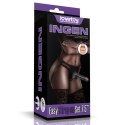 Zestaw Strap-On Easy z Realistycznym Dildo - Czarny