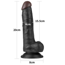 Zestaw Strap-On Easy z Realistycznym Dildo - Czarny