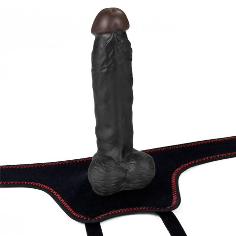 Zestaw Strap-On Easy z Realistycznym Dildo - Czarny