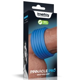 Pinnacle Pro: Pierścień Erotyczny z Głebokim Żebrowaniem