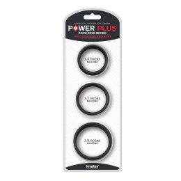Zestaw Silikonowych Pierścieni Erekcyjnych Power Plus Pro