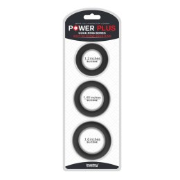Zestaw Silikonowych Pierścieni Erekcyjnych Power Plus
