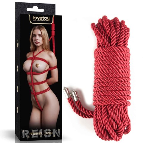 Rebellion Reign: Karmazynowa, Jedwabista Lina do Bondage