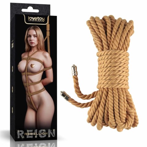 Rebellion Reign Natural Knot: Zmysłowa Lina do Wiązania