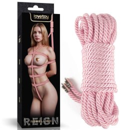 Rebellion Reign Rose: Jedwabista Lina do Bondage