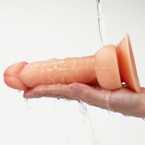 Elegancki wibrujący zestaw strapon 'Easy' 7.0''