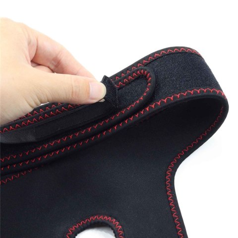 Wibrujący Zestaw Strap-on z Realistycznym Dildo 19 cm – Czarny