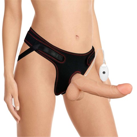 Wibrujący Zestaw Strap-on 'Easy' 8.5''