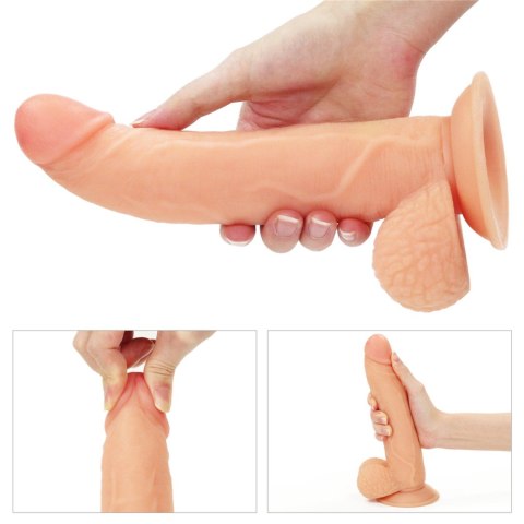 Wibrujący Zestaw Strap-on 'Easy' 8.5''