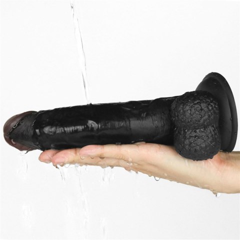 Wibrujący Zestaw Strap-On Komfortowy, Czarny