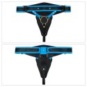 Luksusowy zestaw strap-on z realistycznym wibratorem 9.5'' L/XL/2XL