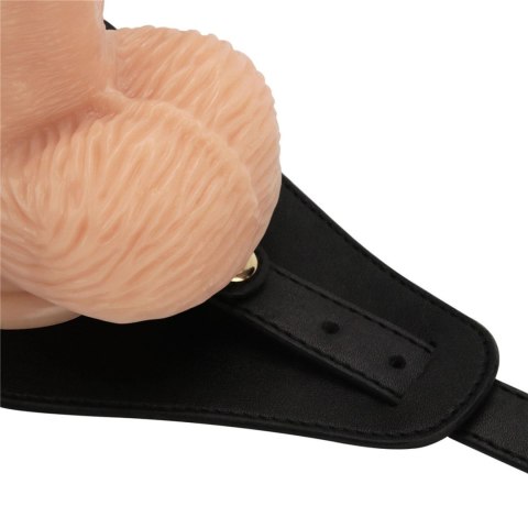 Wibrujący Zestaw Strap-On Premium z Dildo Realistycznym 24 cm (XS/S/M)
