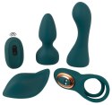 Zestaw dla Par: Mini Wibrator Couples Choice z 4 Funkcjonalnymi Końcówkami