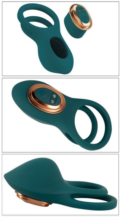Zestaw dla Par: Mini Wibrator Couples Choice z 4 Funkcjonalnymi Końcówkami