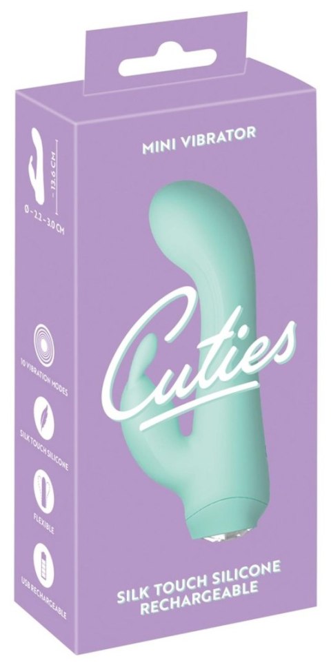 Mini Wibrator Cuties 4. Generacji – Zieleń