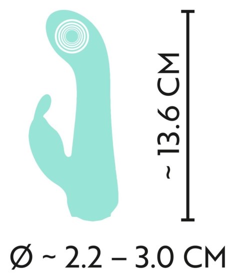 Mini Wibrator Cuties 4. Generacji – Zieleń