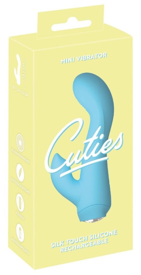 Cuties Mini Wibrator Króliczek – Błękitny