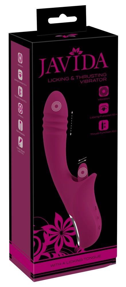 Javida Licking&Thrusting Vibra: Wibrator o Podwójnej Stymulacji
