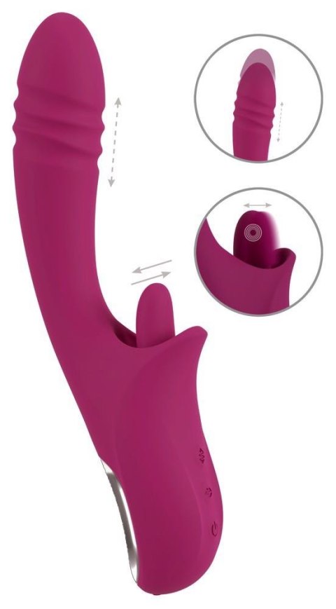 Javida Licking&Thrusting Vibra: Wibrator o Podwójnej Stymulacji
