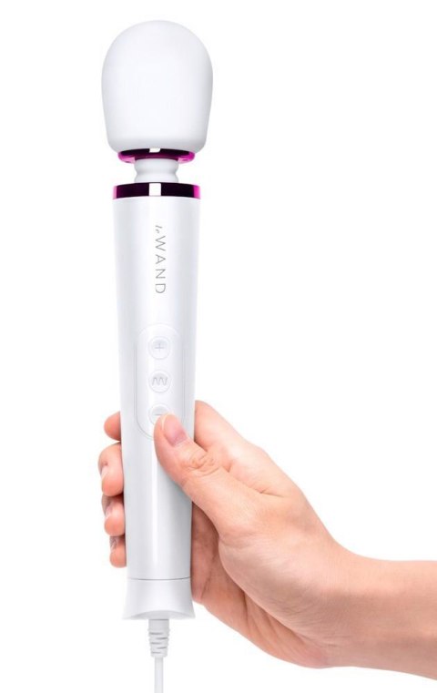 Luksusowy Masażer Wibracyjny Le Wand Powerful Petite – Biały, Zasilany Sieciowo