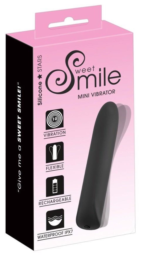 Mini Wibrator Sweet Smile – Jedwabiście Gładki i Elastyczny