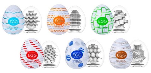 Zestaw 6 Masturbatorów Tenga Egg Variety Standard