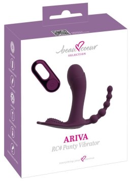 Beau coeur Ariva – Dyskretny Wibrator Majtkowy z Potrójną Stymulacją