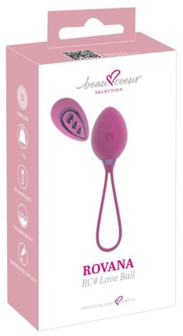 Beau coeur Rovana RC Love Ball – Wibrująca Kulka Miłości z Pilotem