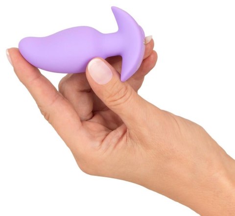 Cuties: Fioletowy Wibrujący Plug Analny