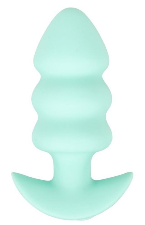 Cuties: Wibrujący Mini Plug Analny – Szmaragdowa Zieleń