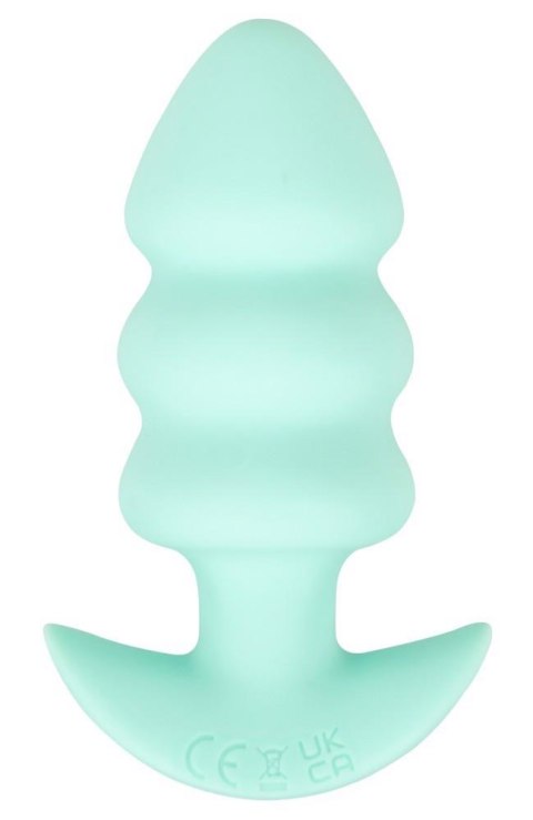 Cuties: Wibrujący Mini Plug Analny – Szmaragdowa Zieleń