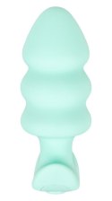 Cuties: Wibrujący Mini Plug Analny – Szmaragdowa Zieleń