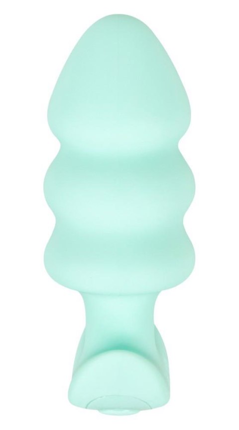 Cuties: Wibrujący Mini Plug Analny – Szmaragdowa Zieleń