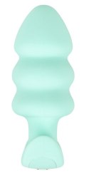 Cuties: Wibrujący Mini Plug Analny – Szmaragdowa Zieleń