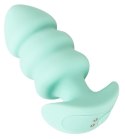 Cuties: Wibrujący Mini Plug Analny – Szmaragdowa Zieleń