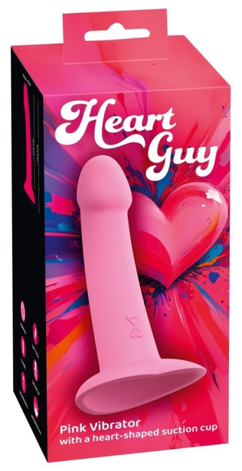 Wibrator Heart Guy Pink