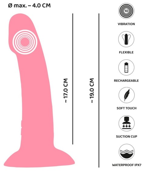 Wibrator Heart Guy Pink