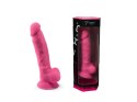 Realistyczne Dildo Świecące w Ciemności – Różowe, 17,5 cm