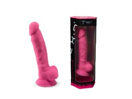 Realistyczne Dildo Świecące w Ciemności – Różowe, 17,5 cm