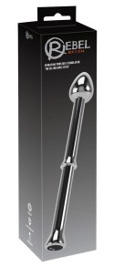 Rebel Metalowy Milking Stick: Wibrujący Stymulator Prostaty