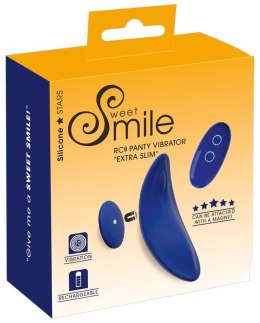 Dyskretny wibrator do majtek Smile RC Slim – intymna rozkosz z pilotem