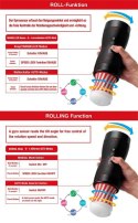 Tenga Vacuum Gyro Roller – Automatyczny Masturbator z Rotacją i Efektem Ssania