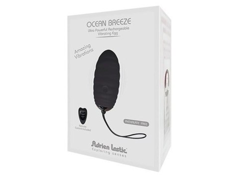 Jajeczko Wibrujące Ocean Breeze 2.0 – Intensywne Doznania w Kolorze Czarnym