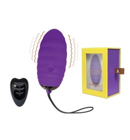 Luksusowe Wibrujące Jajko Ocean Breeze Purple ze Zdalnym Sterowaniem